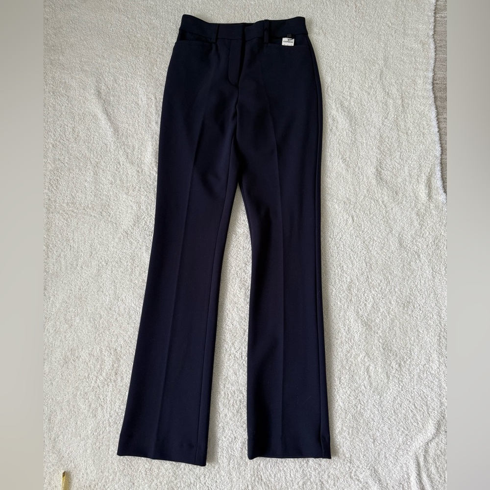NWT express navy blue columnist size 0